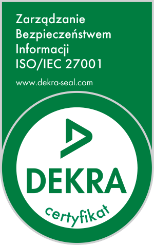 Certyfikat ISO 27001  Spółki TEL-STER